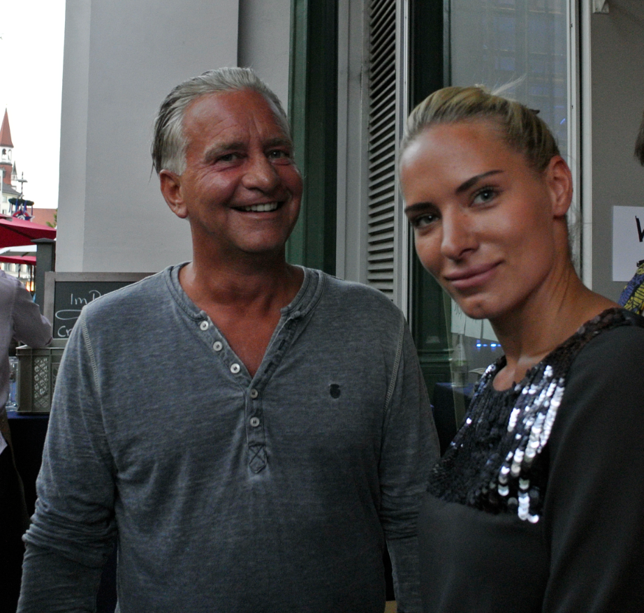 Prickelnde Nachbarn: Immobilien-Gatsby Stefan Legat und Kashmir-Prinzessin Anna von Barcsay.