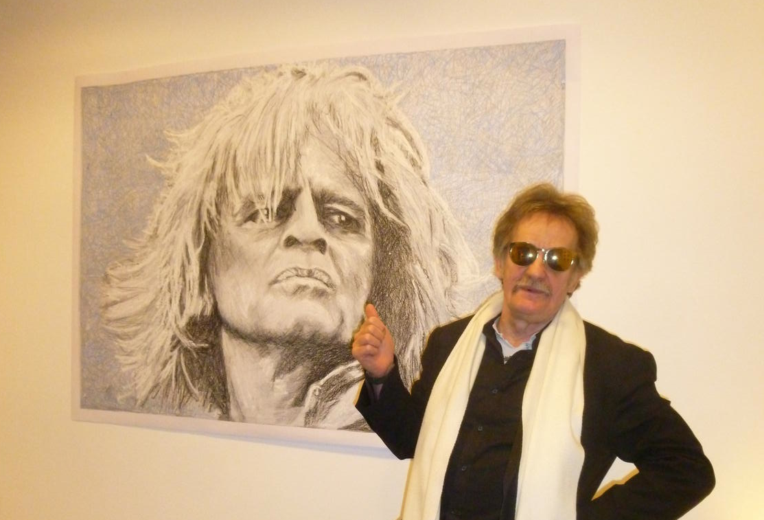 Maler Theo Crash und sein gezähmter Klaus Kinski
