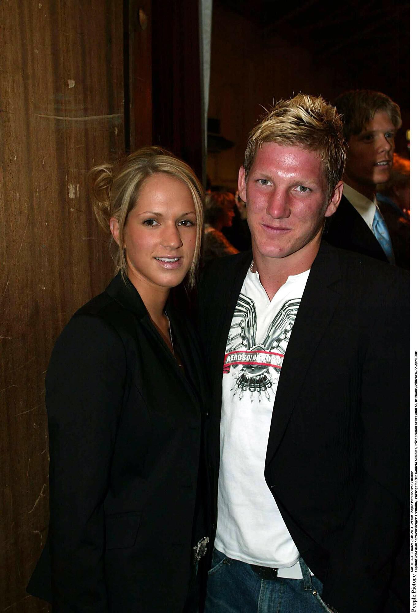 Basti mit seiner früheren Freundin Daniela.